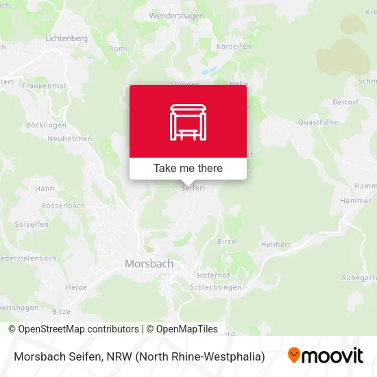 Карта Morsbach Seifen