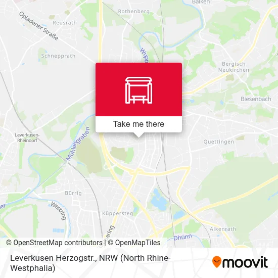 Leverkusen Herzogstr. map