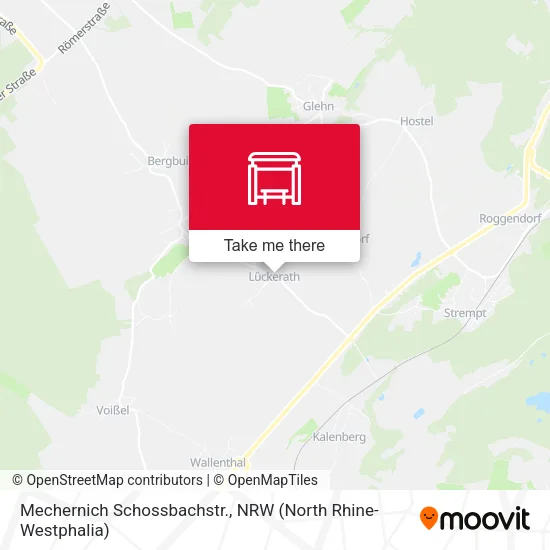 Карта Mechernich Schossbachstr.