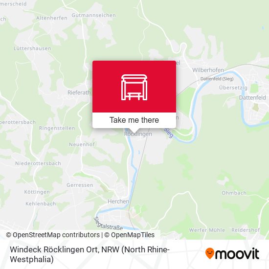 Windeck Röcklingen Ort map