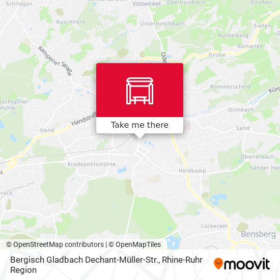Bergisch Gladbach Dechant-Müller-Str. map
