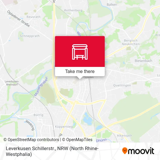 Leverkusen Schillerstr. map