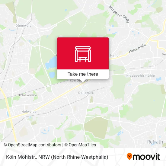Карта Köln Möhlstr.