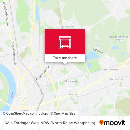 Карта Köln Torringer Weg
