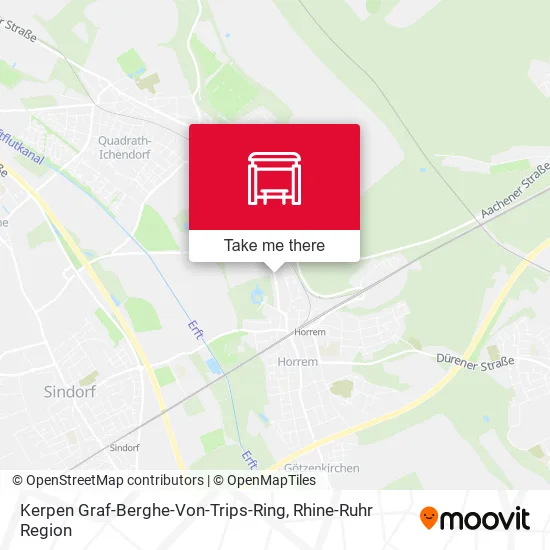 Карта Kerpen Graf-Berghe-Von-Trips-Ring