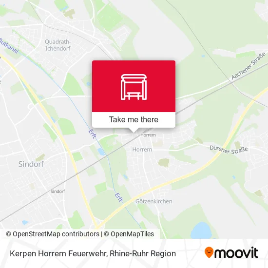 Карта Kerpen Horrem Feuerwehr