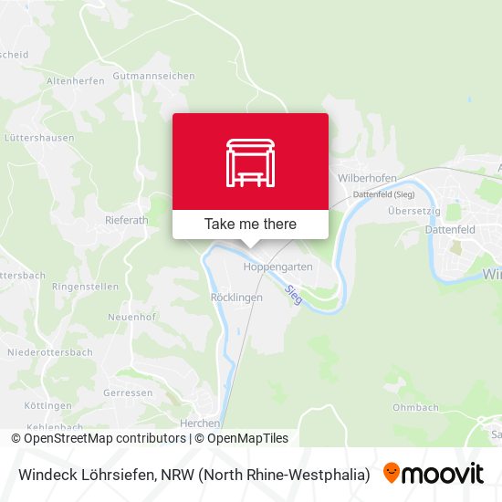 Windeck Löhrsiefen map