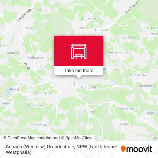 Asbach (Westerw) Grundschule map