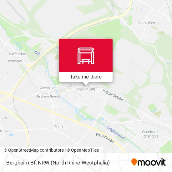 Карта Bergheim Bf