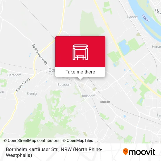 Карта Bornheim Kartäuser Str.
