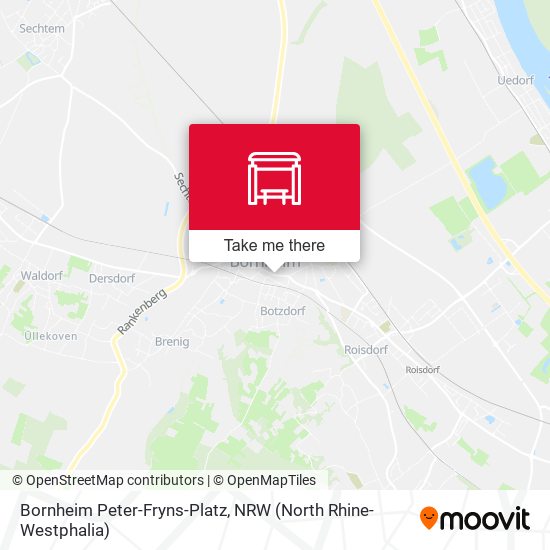 Bornheim Peter-Fryns-Platz map