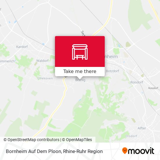 Bornheim Auf Dem Ploon map