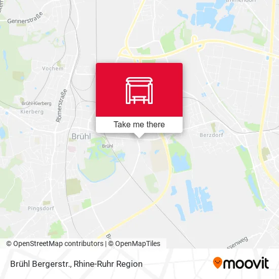 Карта Brühl Bergerstr.