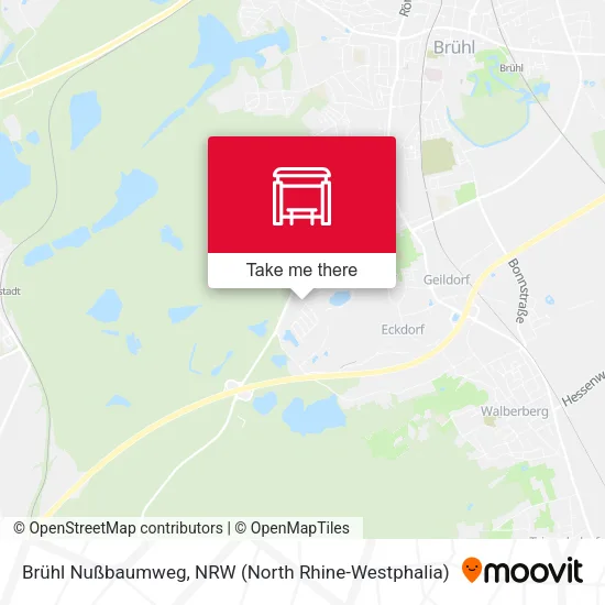 Карта Brühl Nußbaumweg