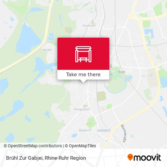 Brühl Zur Gabjei map