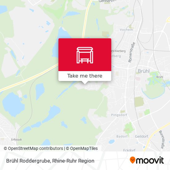 Brühl Roddergrube map