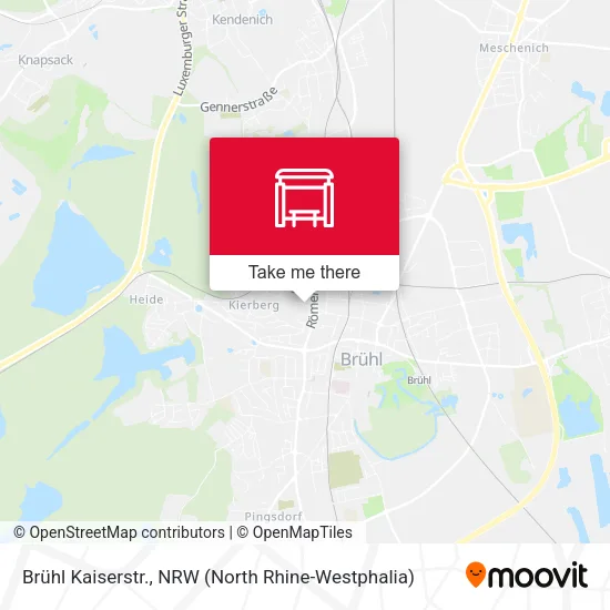 Карта Brühl Kaiserstr.