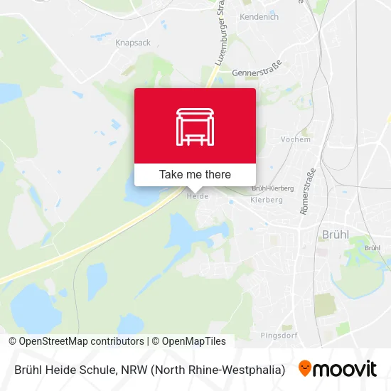 Карта Brühl Heide Schule