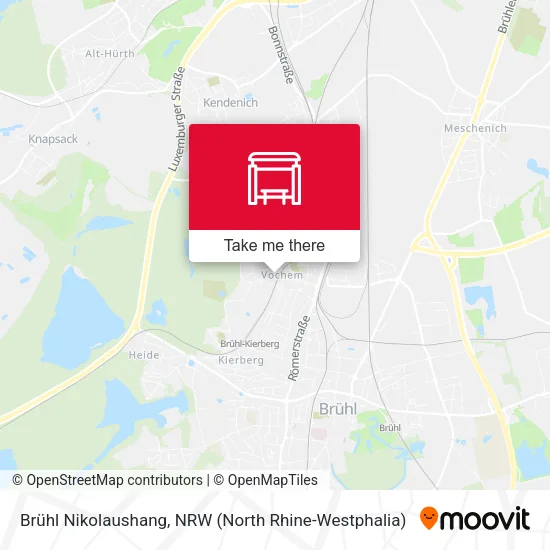 Карта Brühl Nikolaushang