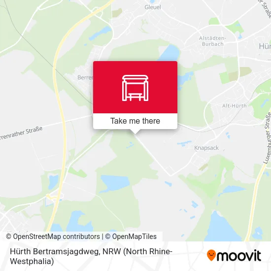 Карта Hürth Bertramsjagdweg