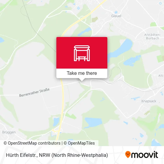 Карта Hürth Eifelstr.