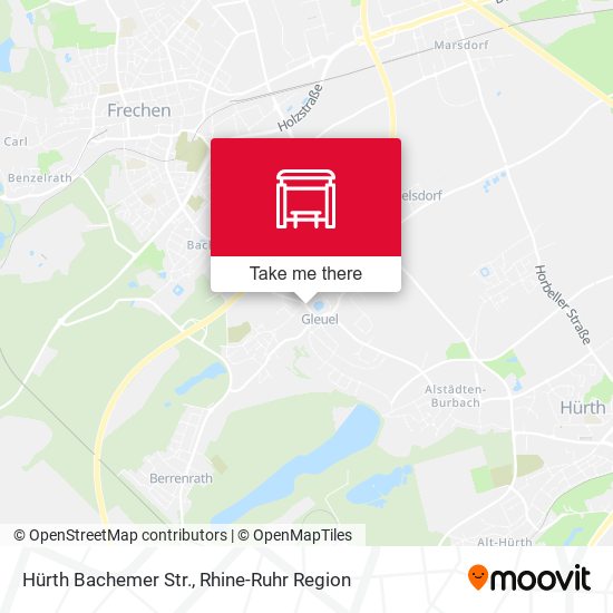 Hürth Bachemer Str. map