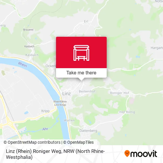 Карта Linz (Rhein) Roniger Weg