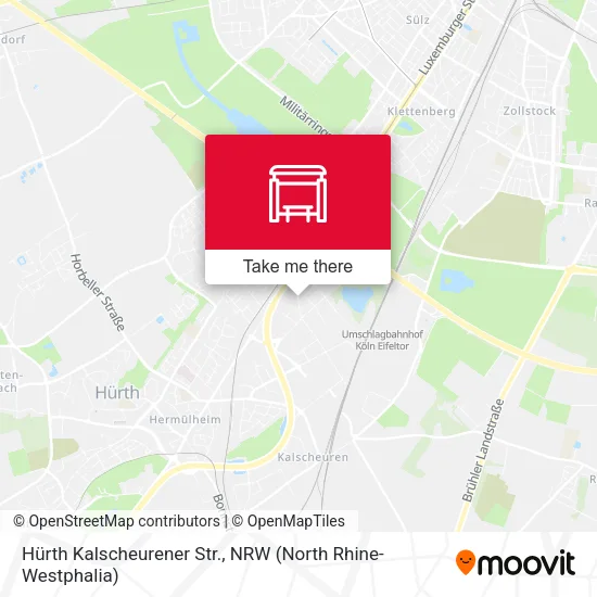 Карта Hürth Kalscheurener Str.