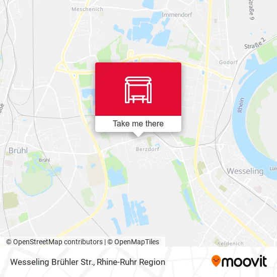 Карта Wesseling Brühler Str.