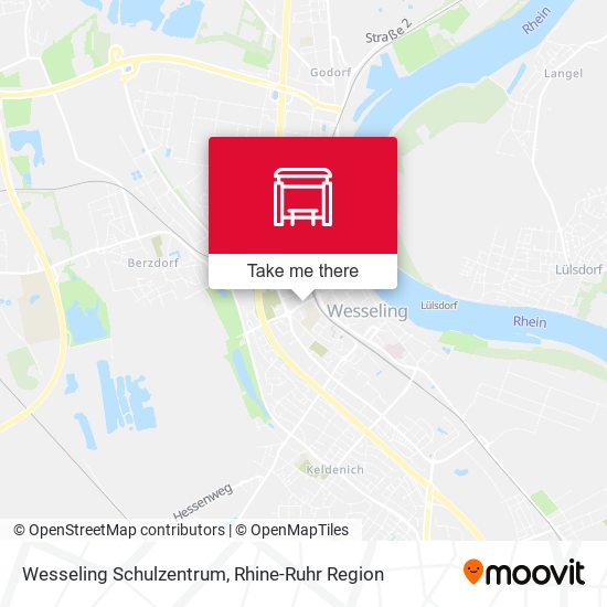 Карта Wesseling Schulzentrum