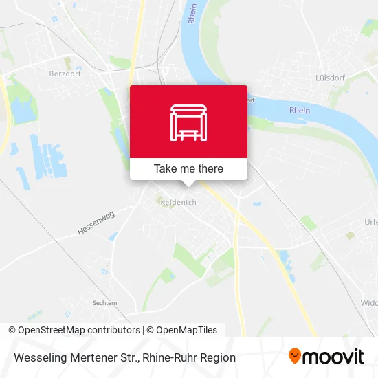 Карта Wesseling Mertener Str.