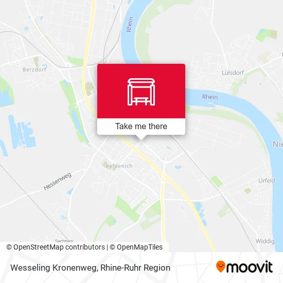 Карта Wesseling Kronenweg