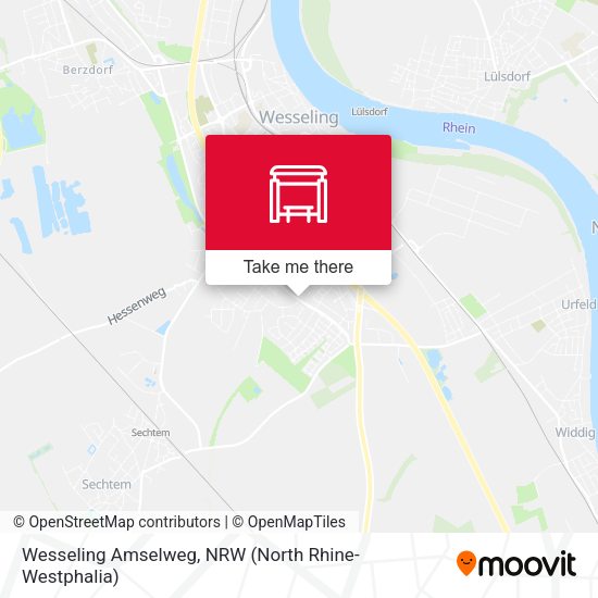 Карта Wesseling Amselweg