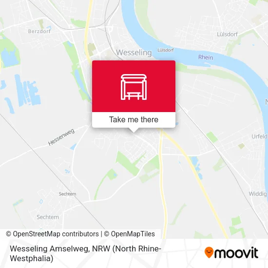 Карта Wesseling Amselweg