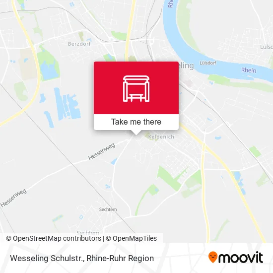 Карта Wesseling Schulstr.