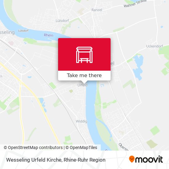 Wesseling Urfeld Kirche map