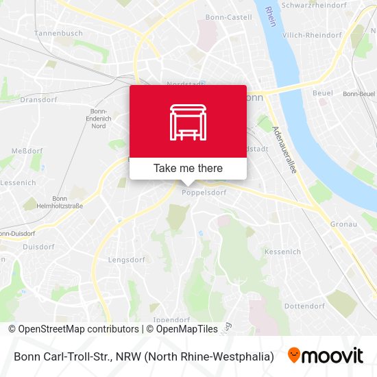 Карта Bonn Carl-Troll-Str.