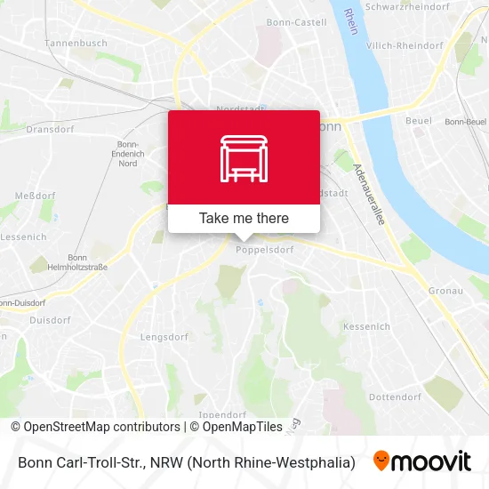 Карта Bonn Carl-Troll-Str.