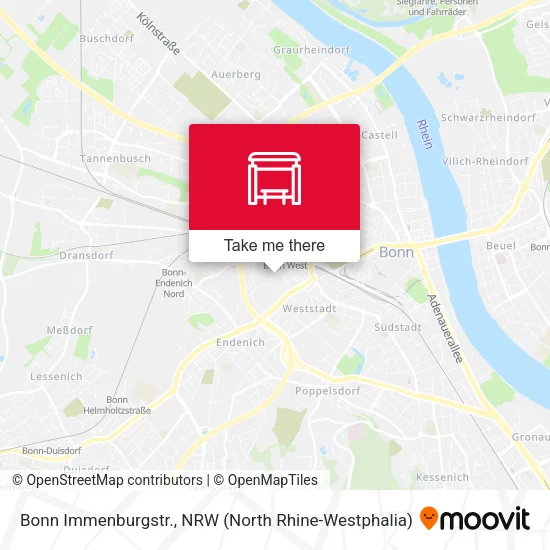 Карта Bonn Immenburgstr.