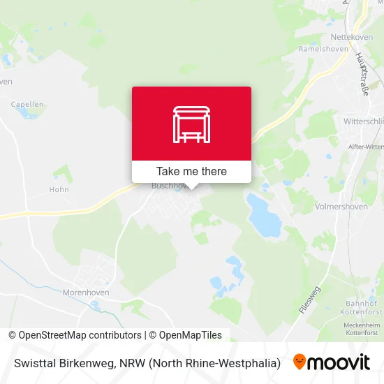 Карта Swisttal Birkenweg