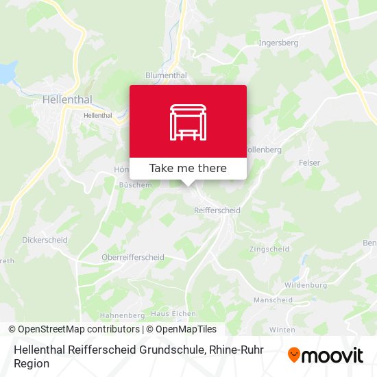 Hellenthal Reifferscheid Grundschule map