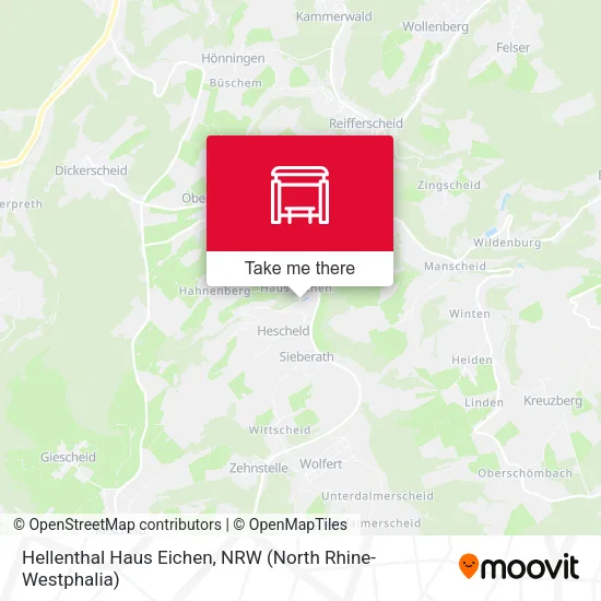 Карта Hellenthal Haus Eichen