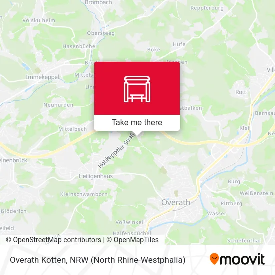 Карта Overath Kotten
