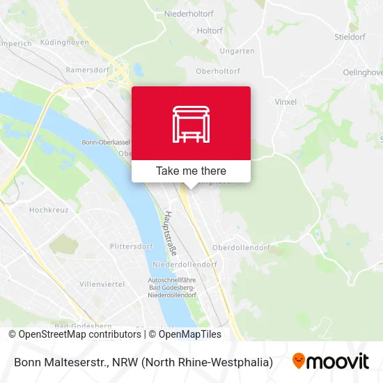 Карта Bonn Malteserstr.