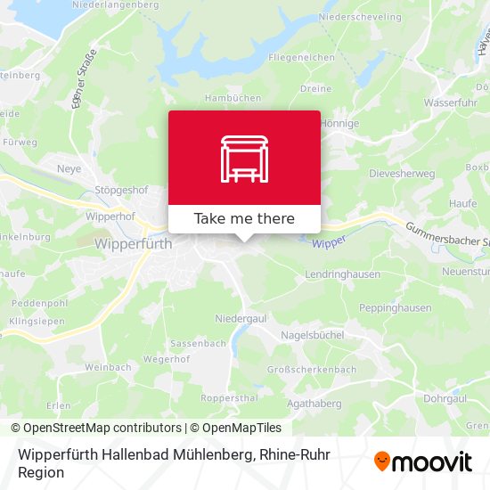 Wipperfürth Hallenbad Mühlenberg map