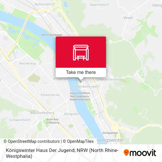 Карта Königswinter Haus Der Jugend