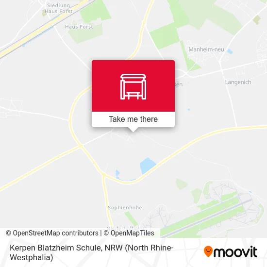 Карта Kerpen Blatzheim Schule