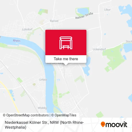 Карта Niederkassel Kölner Str.