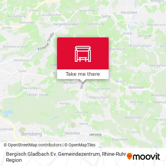 Bergisch Gladbach Ev. Gemeindezentrum map