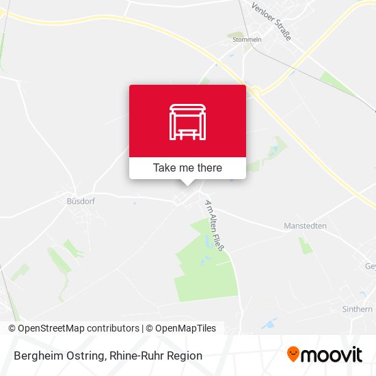 Карта Bergheim Ostring